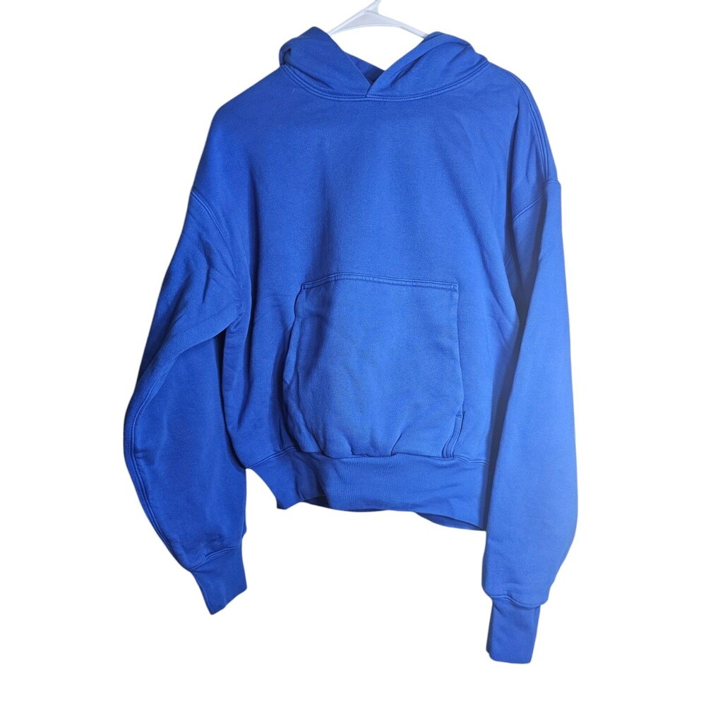 YZY x GAP Yeezy Perfect Double Layered Hoodie Mens Small Blue New Without Tags